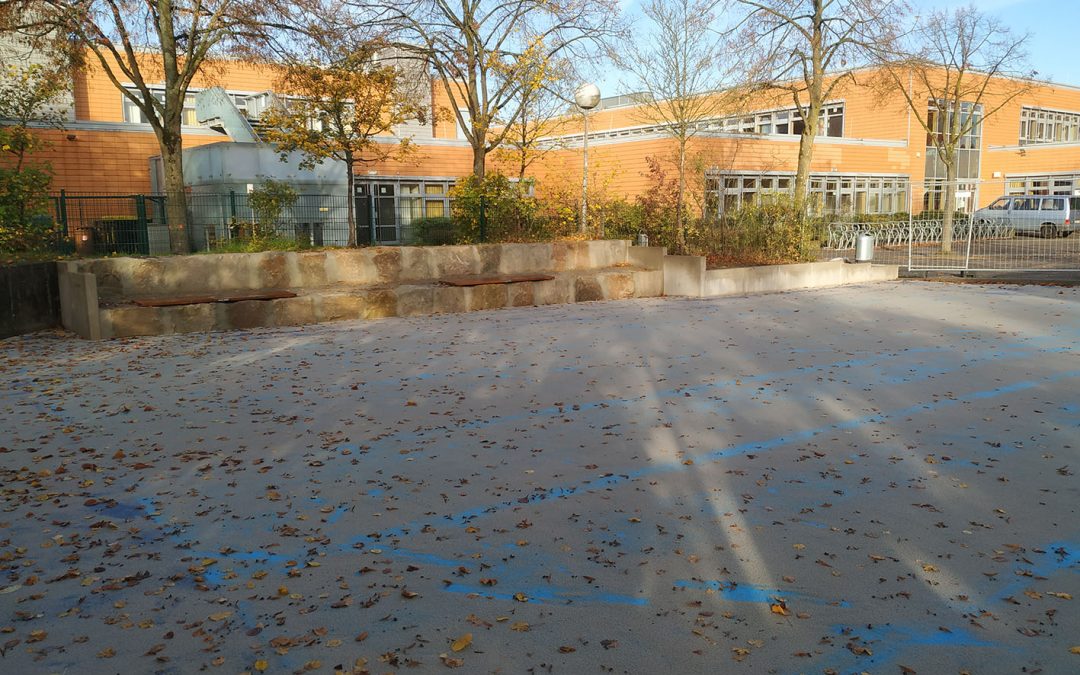 Umgestaltung und Sanierung Schulhof Anne-Frank-Schule, Lüneburg