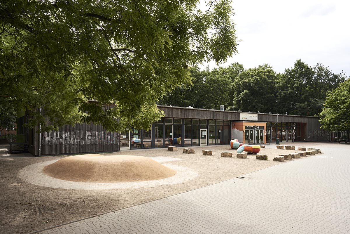 Eingangsbereich mit Sitzmöglichkkeiten